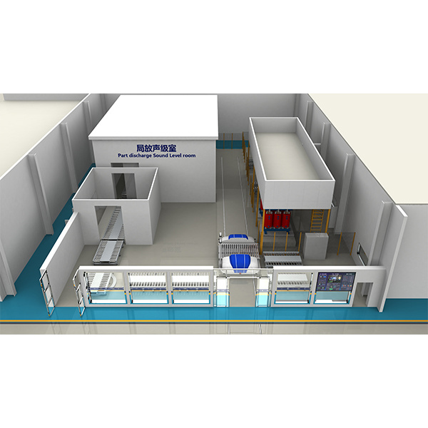 Интелигентен тест систем за дигитална работилница за дистрибутивен трансформатор